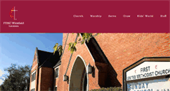 Desktop Screenshot of fumcwinnfield.com